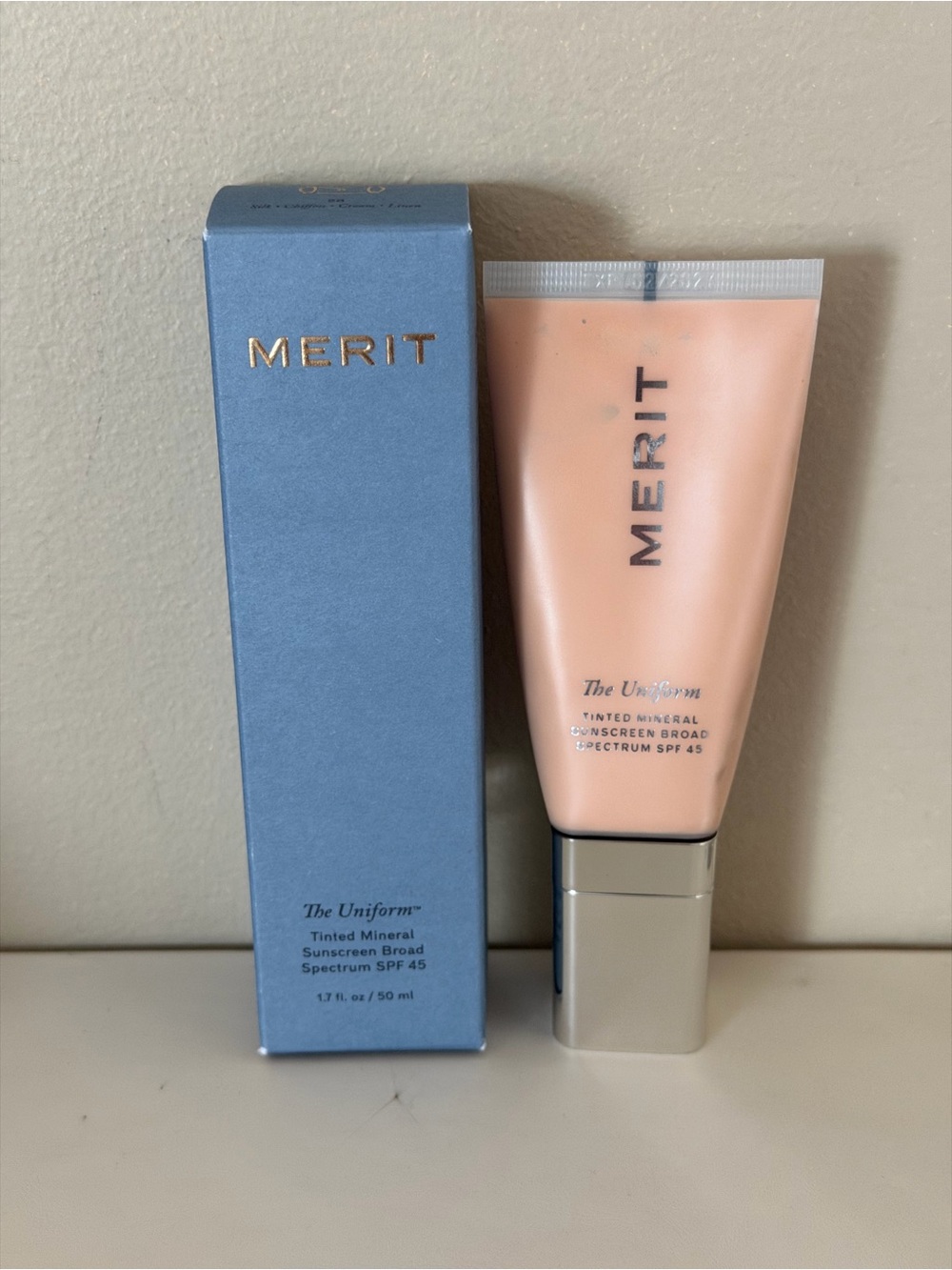 Merit The Uniform Tinted Mineral Sunscreen Tint